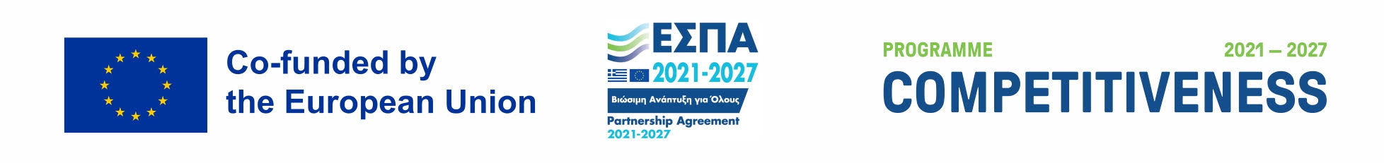 Co-funded by the European Union - NSRF 2021-2027 - Competitiveness Programme